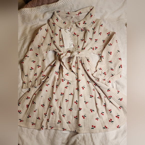 Sister Set Matching Dresses 5Y & 18 months - Picture 4 of 8